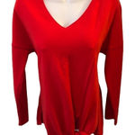 Soma  Long Sleeve Tie Front Sweater
STYLE: 570279185 Size M Lounge Casual Photo 0