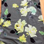 Athleta XXS Racerback Tank Top Green Floral Print Activewear Yoga Gym Photo 2