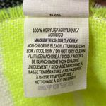 Victoria’s Secret PINK Neon citrus oversized blanket scarf NEW cozy,cute,warm Black Photo 4