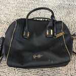 Jessica Simpson Black Leather Handbag Photo 0