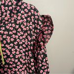 Sandy Liang  X Target Women's Floral print Ruffle Hooded Sweatshirt Photo 10