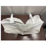 Bali  Breathe Size 2XL White Cotton Modal Lace Wireless T-Shirt Bra DF7594 Photo 2
