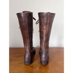 American Vintage vintage • 1930s G.H. Bass aviator boots lace up knee high brown leather antique Photo 7