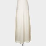 BHLDN  Jill Stuart Iva Crepe Maxi Dress Gown Ivory Size 2 Anthropologie Photo 7
