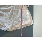 Black Swan  womens romper white cotton size M sleeveless faux wrap Photo 7