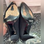 Vintage Charles Jourdan Paris Chic Marsala Timeless Nior Heels Pumps Size 7 Black Photo 8