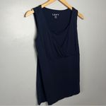 Loft Maternity  Dark Blue Sleeveless Tank Top Photo 1