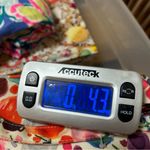 Lilly Pulitzer Shirt Women Medium Pink Blue Floral Linen Sleeveless Resort Boho Photo 7