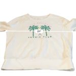 Lilly Pulitzer Lilly Pulitzer Tennis Club Sweatshirt Women’s Size Small White Graphic Pullover Photo 6
