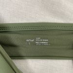 Aerie Wrap Halter Bikini Top Olive Green Photo 3