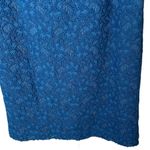 Anthropologie / Moulinette Soeurs Blue Lace Pencil Skirt Size 4 Photo 4