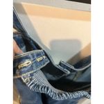 Levi's  Denim Dress Women's‎ Medium Button Front Sleeveless Jean Blue Photo 6