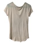 Buckle Velvet Stone Women’s Distressed Detailed Vintage Look Top Size M White Size M Photo 5