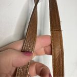 Lucky Brand Vintage woven leather crossbody bag small/med size Photo 7