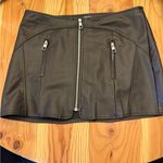 Wild Fable Black Leather Mini Skirt Photo 0