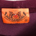 Juicy Couture Y2K Purple Velour Long Sleeve Dress. Size Small Photo 6