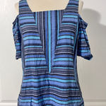 For Cynthia  100% Linen/Cotton Blend Blouse -‎ sz L Photo 0