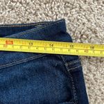 BP Women's Cotton Blend Button Front Distressed Jeans in Dark Blue size 30 Photo 5