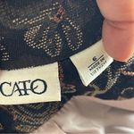 Cato  | Paisley Jacquard Blazer Jacket Sz 6 Photo 5