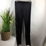 Arden B  Black Satin High Rise Waist Pants 4 Photo 1