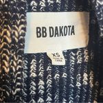 BB Dakota  Navy and White Cardigan Photo 3