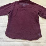 Patagonia Dulce floral embroidered size small button shirt Purple burgundy Photo 11