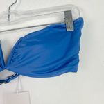 ANDIE NWT Swim The Scala Top Flat Strapless Horizon Blue Size Large L NEW Photo 3