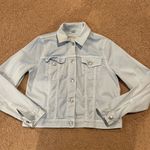 Michael Kors Women's Sky Blue Denim Tucker Jacket-Light Wash Photo 1