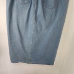 SheIn Curve High Waist Split Thigh Denim Jean Skirt Photo 8