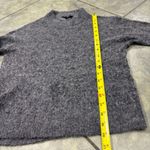 Quince Sweater Womens Alpaca Wool Dark Gray Pullover Sz XS Casual Minimalist Photo 7