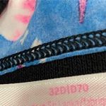 Victoria's Secret Victoria’s Secret PINK Blue Floral T Shirt Lightly Lined Bra 32D Photo 5