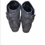 Twisted  size 8 Alexia black buckle ankle booties Photo 6