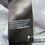 Calvin Klein Jeans Calvin Klein Navy Blue & White Floral Print Short Sleeve Knee Length Dress Photo 10