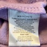 Looney Tunes  Sweatshirt Drawstring Hoodie Bugs Bunny Daffy Duck Purple XS Photo 2