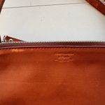 Abercrombie & Fitch Abercrombie Fitch Leather Crossbody Bag Brown Zip Closure Adjustable Strap Photo 2