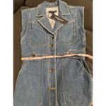 Veronica Beard Jax Denim Casual Mini Dress Size 0 Light Cornflower Photo 8