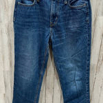 Old Navy  High-Waisted Dad Slouchy Straight Cropped Jeans Womens Size 2 Petunia Photo 0