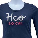 Hollister Vtg  Womens Shirt Size L‎ Y2K Mall Embroidery Preppy Baby Tee Spell Out Photo 3