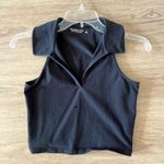 Abercrombie & Fitch Abercrombie Crop Top Black Photo 0