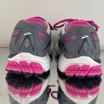 Brooks Women’s Grey Pink Ravenna 5 Road-Running Athletic Workout Sneaker Shoes Photo 4