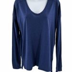 Under Armour  Dark Blue Long Sleeve Active Shirt SZ Photo 0