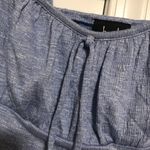 By & By Blue Short Sleeve Scrunched Top Size XS Photo 1