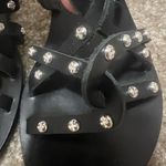 Ancient Greek sandals‎ Niki nails 36 black handmade in Greece $260 Size 6 Photo 6