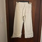 AE77 Cuffed Stovepipe Cropped Jeans in Natural Size 29 Photo 3
