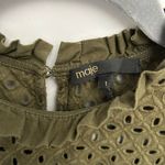Maje  Linode Eyelet Cotton Top Size 1 Photo 6