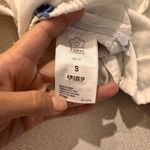 Farm Rio Blue Flowers Crop Top Size Small Photo 8