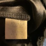 Maria Bianca Nero  Black Lace Up Flared Pants Zipper Back Sz L Photo 5