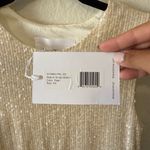 NWT THE NOLI SHOP Sequin Sculpt Brami Top Size XS Pearl New Years Eve Holiday Photo 1