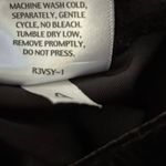 Eileen Fisher  Size S Black Velvet Pull On Pants Leggings Elastic Waist Minimal Photo 4