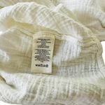 Free People Yucca Top Optic White Size Small Puff Sleeve Cotton Gauze Light Photo 5